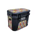 Carbon Fiber Skin Compatible with Yeti Roadie 15 Hard Cooler - Goofy Pals - Premium 3M Vinyl Protective Wrap Decal Cover - Easy to Apply | Crafted in The USA by MightySkins