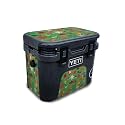 Carbon Fiber Skin Compatible with Yeti Roadie 15 Hard Cooler - Christmas Collection - Premium 3M Vinyl Protective Wrap Decal Cover - Easy to Apply | Crafted in The USA by MightySkins