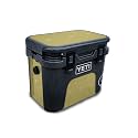 Carbon Fiber Skin Compatible with Yeti Roadie 15 Hard Cooler - Cat Grid - Premium 3M Vinyl Protective Wrap Decal Cover - Easy to Apply | Crafted in The USA by MightySkins