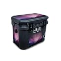 Carbon Fiber Skin Compatible with Yeti Roadie 15 Hard Cooler - Spaced Out - Premium 3M Vinyl Protective Wrap Decal Cover - Easy to Apply | Crafted in The USA by MightySkins
