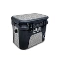 Carbon Fiber Skin Compatible with Yeti Roadie 15 Hard Cooler - Doodle Friends - Premium 3M Vinyl Protective Wrap Decal Cover - Easy to Apply | Crafted in The USA by MightySkins