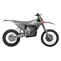 Carbon Fiber Stark Varg MX 2023-2025 Graphics Kit Wrap - Solid Gray - Varg MX Skin - Premium 3M Vinyl Protective Wrap Decal Cover - Easy to Apply | Crafted in The USA by MightySkins