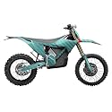 Carbon Fiber Stark Varg MX 2023-2025 Graphics Kit Wrap - Solid Turquoise - Varg MX Skin - Premium 3M Vinyl Protective Wrap Decal Cover - Easy to Apply | Crafted in The USA by MightySkins