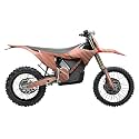 Carbon Fiber Stark Varg MX 2023-2025 Graphics Kit Wrap - Solid Peach - Varg MX Skin - Premium 3M Vinyl Protective Wrap Decal Cover - Easy to Apply | Crafted in The USA by MightySkins