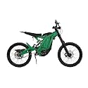 Carbon Fiber Surron Light Bee Graphics Kit Wrap - Solid Green - Sur-Ron Skin - Premium 3M Vinyl Protective Wrap Decal Cover - Easy to Apply | Crafted in The USA by MightySkins