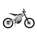 Carbon Fiber Surron Light Bee Graphics Kit Wrap - Solid White - Sur-Ron Skin - Premium 3M Vinyl Protective Wrap Decal Cover - Easy to Apply | Crafted in The USA by MightySkins