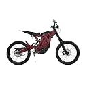 Carbon Fiber Surron Light Bee Graphics Kit Wrap - Solid Burgundy - Sur-Ron Skin - Premium 3M Vinyl Protective Wrap Decal Cover - Easy to Apply | Crafted in The USA by MightySkins