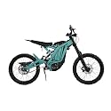 Carbon Fiber Surron Light Bee Graphics Kit Wrap - Solid Turquoise - Sur-Ron Skin - Premium 3M Vinyl Protective Wrap Decal Cover - Easy to Apply | Crafted in The USA by MightySkins