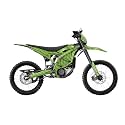 Carbon Fiber Surron Ultra Bee Graphics Kit Wrap - Solid Lime Green - Sur-Ron Skin - Premium 3M Vinyl Protective Wrap Decal Cover - Easy to Apply | Crafted in The USA by MightySkins