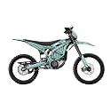 Carbon Fiber Surron Ultra Bee Graphics Kit Wrap - Solid Seafoam - Sur-Ron Skin - Premium 3M Vinyl Protective Wrap Decal Cover - Easy to Apply | Crafted in The USA by MightySkins