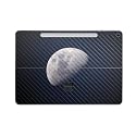 Carbon Fiber Tablet Skin Compatible with Microsoft Surface Pro 12" (2025) - Moon - Premium 3M Vinyl Protective Wrap Decal Cover - Easy to Apply | Crafted in The USA by MightySkins