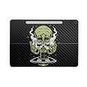 Carbon Fiber Tablet Skin Compatible with Microsoft Surface Pro 12" (2025) - Come in Peace - Premium 3M Vinyl Protective Wrap Decal Cover - Easy to Apply | Crafted in The USA by MightySkins
