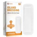 Carbou Island Dressing 4"x10" 25ct Sterile Bordered Gauze Pads Wound Care