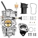 Carburetor for Yamaha Warrior 350 YFM350 ATV 1987-2004 with Intake Manifold