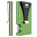 furid Minimalist Card Wallet for Men Slim: Rfid Metal Wallet with Money Clip Credit Card Holder - Gift for Man Husband at Brithday Stocking Stuffers