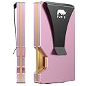 furid Minimalist Card Wallet for Men Slim: Rfid Metal Wallet with Money Clip Credit Card Holder - Gift for Man Husband at Brithday Stocking Stuffers