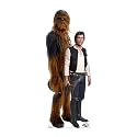 Cardboard People Han Solo & Chewbacca Cardboard Cutout