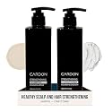 CARDON Scalp Health & Strengthening Shampoo and Conditioner Set for Men - Purifying Care for Thinning Hair - Formulated with Salicylic Acid, Biotin & Yeast Extract - Sulfate Free - 9.7 oz (2 Bottles)