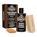 Suede & Nubuck Cleaner Kit, Hog Hair Brush-Activated Cleaning & Nap Care