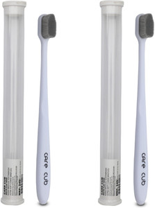 care cub white flat nano10000 bristle bpa free effect for sensitive teeth ultra soft toothbrush