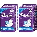 Care Maxi Sanitary Napkins with Wings – (14 Pads) Ultra Soft, Super Absorbency & Individually Wrapped (Pack of 2)
