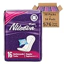 Care Maxi Sanitary Napkins with Wings – Ultra Soft, Super Absorbency &amp; Individually Wrapped Super Value Bulk Pack (16 Pads/Pack X 36 Packs = 576 Pads)