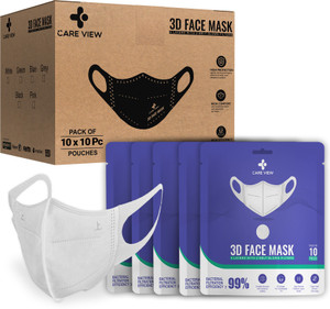 Care View 3 Dimensional Disposable Face Mask