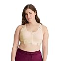Care+Wear - Post Surgery Recovery Bra for Post Mastectomy (Sand, Small) - Wearing After Mastectomy Surgery - Comfortable Post-Surgery Support - Breathable, Adjustable and Front Opening