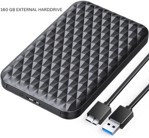 Carecase 160GB Slim Portable External Hard Drive
