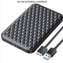 Carecase 2.5inch Portable Harddrive External Harddrive 320