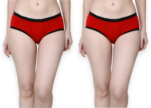 caredone women periods red panty