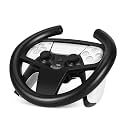Careflection SHOP360.IN ; it revolves around you|| PS5 Gaming Racing Steering Wheel - Gamepad Joypad Grip Controller Accessories for Sony PlayStation 5, Works with PS5 Car Driving Video Games - Black