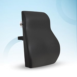 carefoam orthopedic lumbar support cushion for office chair amp car seat  premium memory foam back support for lower back pain relief  ergonomic lumbar pillow for posture correction