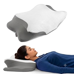 carefoam butterfly orthopedic cervical pillow memory foam 2 year warranty