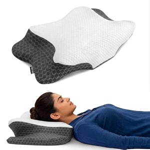 carefoam butterfly orthopedic cervical pillow memory foam 2 year warranty