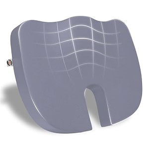 carefoam orthopedic memory foam coccyx seat cushion for tailbone pain relief  sciatica amp back support pillow for office chair car seat amp wheelchair  u-shape ergonomic design breathable cover