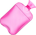 Careforce - The Force Behind Your Health Hot Water Bag for Periods Hot Bag Hot Water Pillow Hot Water Bag for Pain Relief Hot Water Bag 1 Litre Hot Bag for Pain Relief Hot Water Bag Hot Bag for Periods 1 L Hot Water Bag (Pink