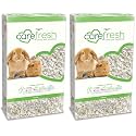 Carefresh 99% Dust-Free White Natural Paper Small Pet Bedding with Odor Control, 23 L (Pack of 2)