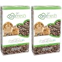 Carefresh Natural Paper Small Pet Bedding, Dust-Free | Odor Control | 30 L | Pack of 2 | 99% Dust-Free