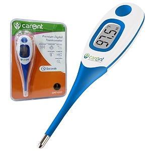 carent dmt4335 waterproof flexible tip digital thermometer for body fever kids adults amp babies thermometer