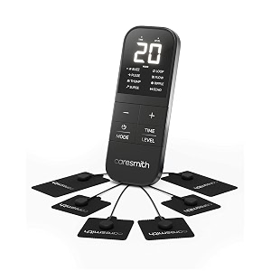 caresmith charge tens massager for pain relief  tens machine for physiotherapy  8 modes amp 20 intensities  usb c fast charge  massage machine for body pain electric muscle stimulator for pain relief