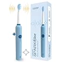 Caresmith SPARK One Electric Battery Toothbrush | Electric Tooth Brushes for Adult | AA Battery Provided | 30000 Strokes per Minute (Blue, 1)