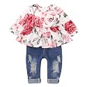 CARETOO Girls Clothes Outfits Cute Baby Girl