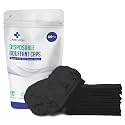 Careview CV-BFC Stretchable, Disposable Non-Woven Bouffant Caps/Surgical Caps/Cooking Caps. (Pack of 100, Black)
