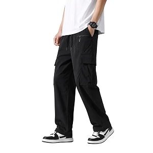 Cargo Cotton Pants for Mens Relaxed Fit