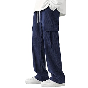 Cargo Joggers for Men - Cotton Loose