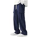 Cargo Joggers for Men Cotton Loose