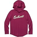 Carhartt girls Knit Long Sleeve Hoodneck T-shirt