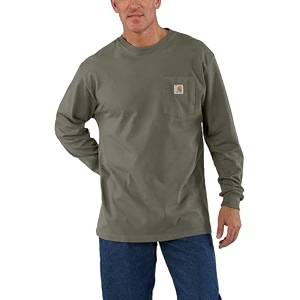 Carhartt K126 Mens LS Workwear T-Shirt Midweight