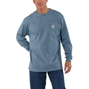 Carhartt K126 Mens LS Workwear T-Shirt Midweight